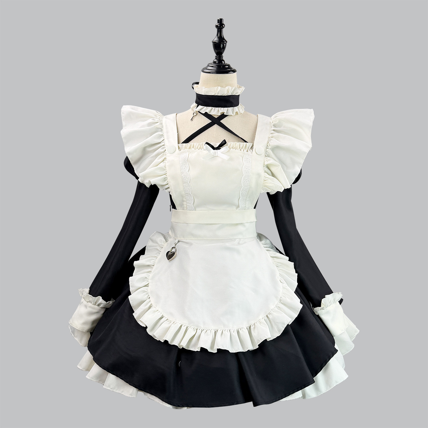 New Japanese-Style Angel Alice Maid Outfit Cosplay Performance Costume Game Set Lolita Performance Costume