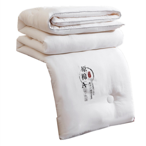  Four Seasons Soybean Filled Quilt Thick Warm Cotton Cover Winter Hotel Duvet Core Soy Fiber Blanket Wholesale