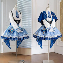 枫丹之旅芙宁娜cos服游戏动漫lolita洋装原神cosplsy服装万圣节