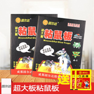 Gurda A1 Sticky Mouse Board 50 Boards/Piece Large Version Sticky Mouse Board Thickened Sticky Mouse Board Sticky Mouse Sticker Wholesale