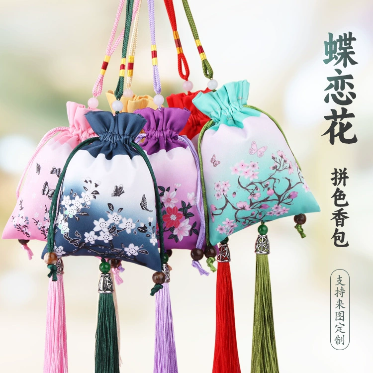 Фестиваль лодок-драконов Саше парча Саше пустое Саше портативный антикварный Автомобиль Подвеска Фестиваль лодок-драконов подарок