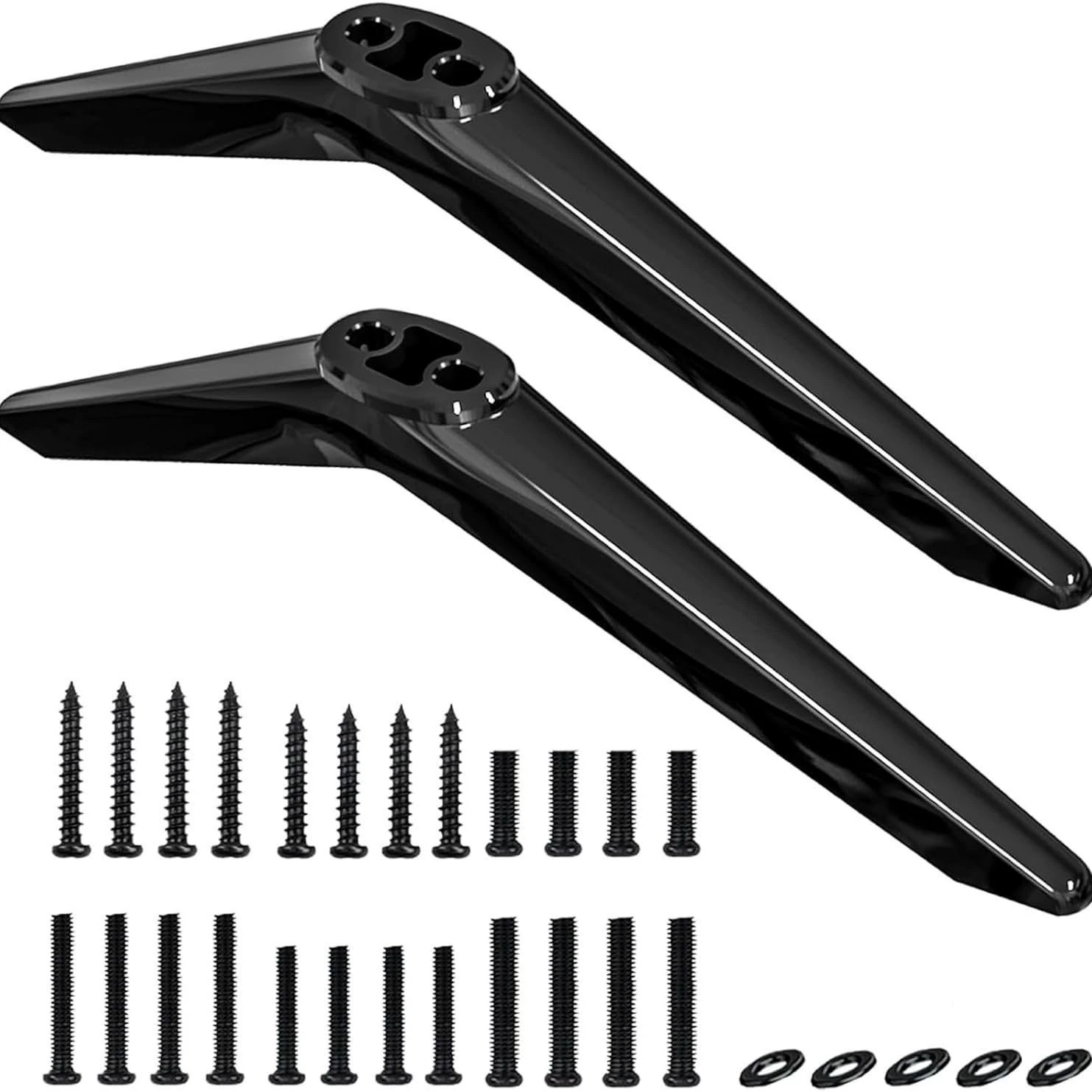 Подходит для T*L Smart TV — ножки для подставки Roku TV, универсальная подставка для телевизора.