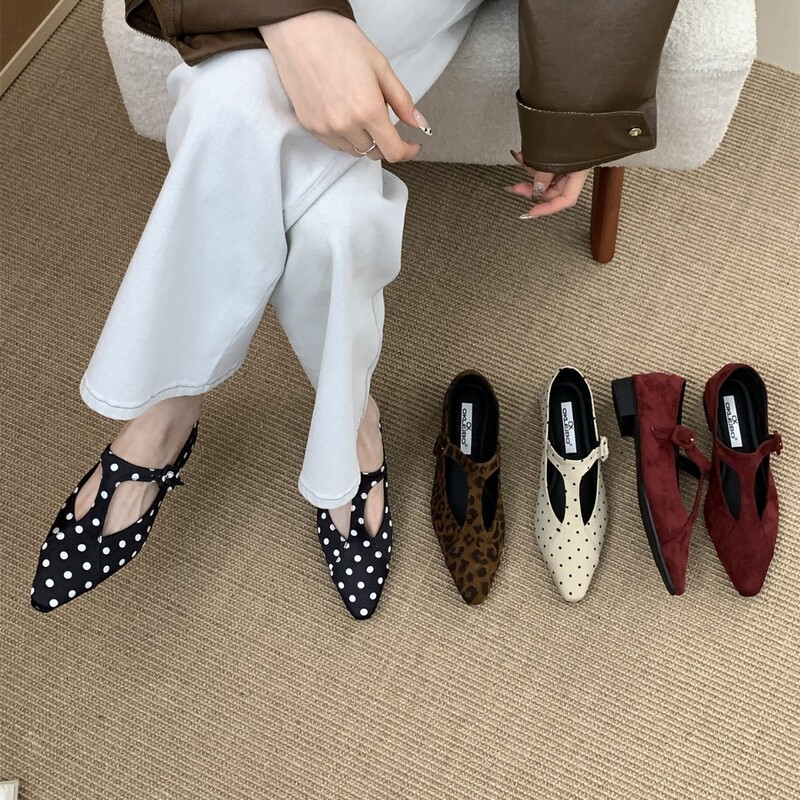 韩版设计感2025秋季女粗跟单鞋法式复古配裙子气质玛丽珍鞋女新款|undefined