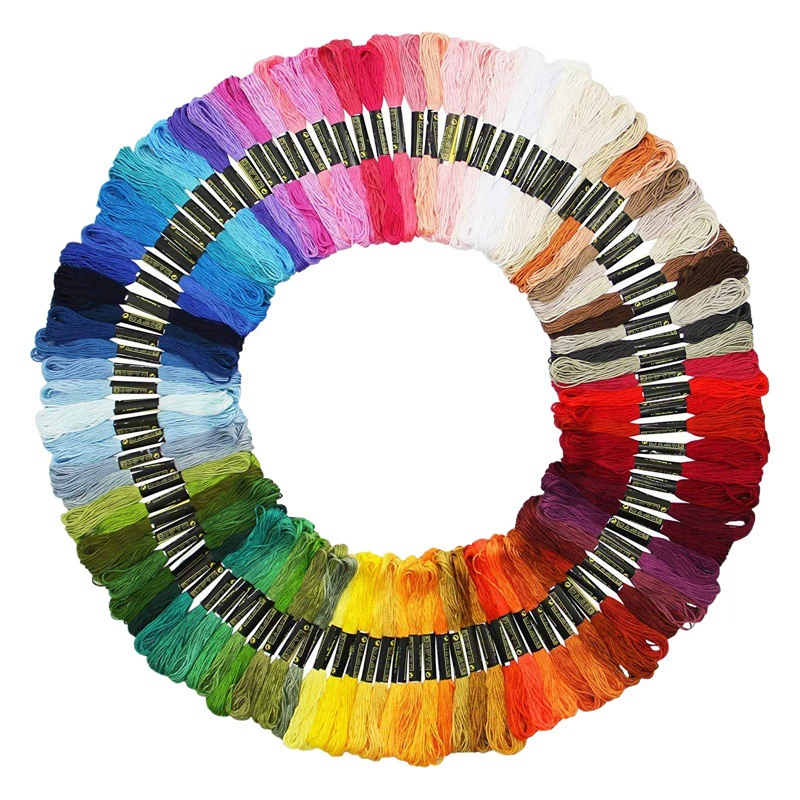 Фабрика прямая трансграничная вышивка крестиком проволочная Ювелирная проводка 50 цветов 100 цветов 8 м DIY вышивка крестиком ветка