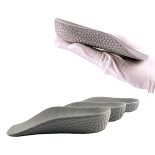 Inner heightening insole half pad eva breathable comfortable invisible heightening pad heel shock absorption can be cut wholesale distribution