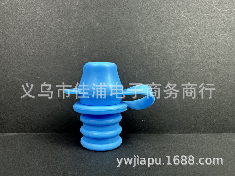 Tapón de silicona para botellas de bebidas, superventas transfronterizo, para agua potable, boquilla antiderrames, boquilla para botellas de bebidas, grado alimenticio