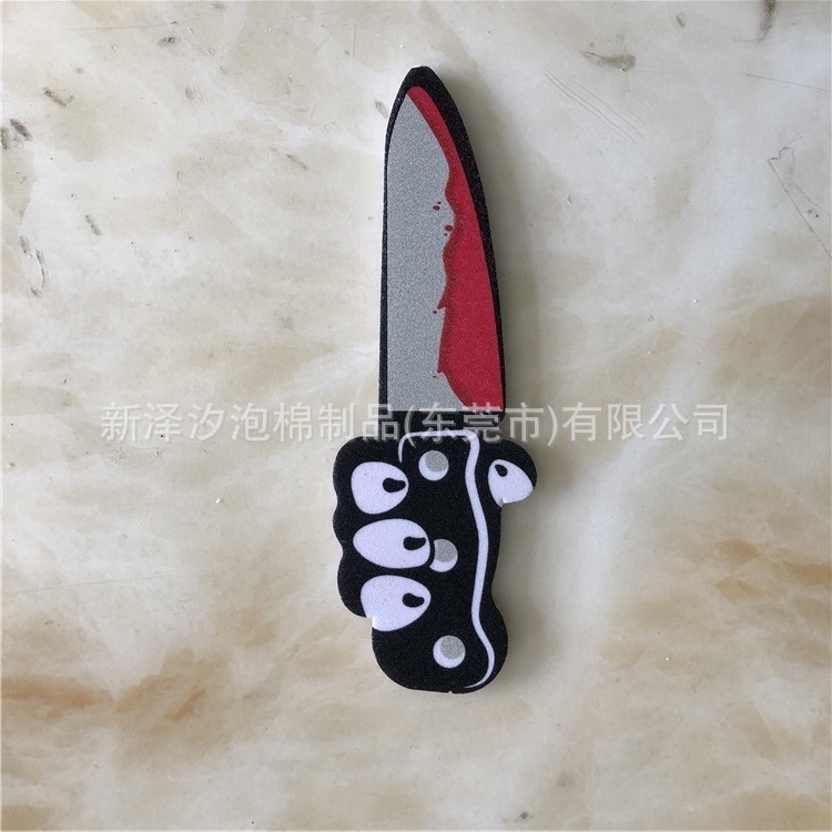 加工定做抖音同款狗狗泡棉小刀宠物衣服小刀EVA致命娃娃小刀