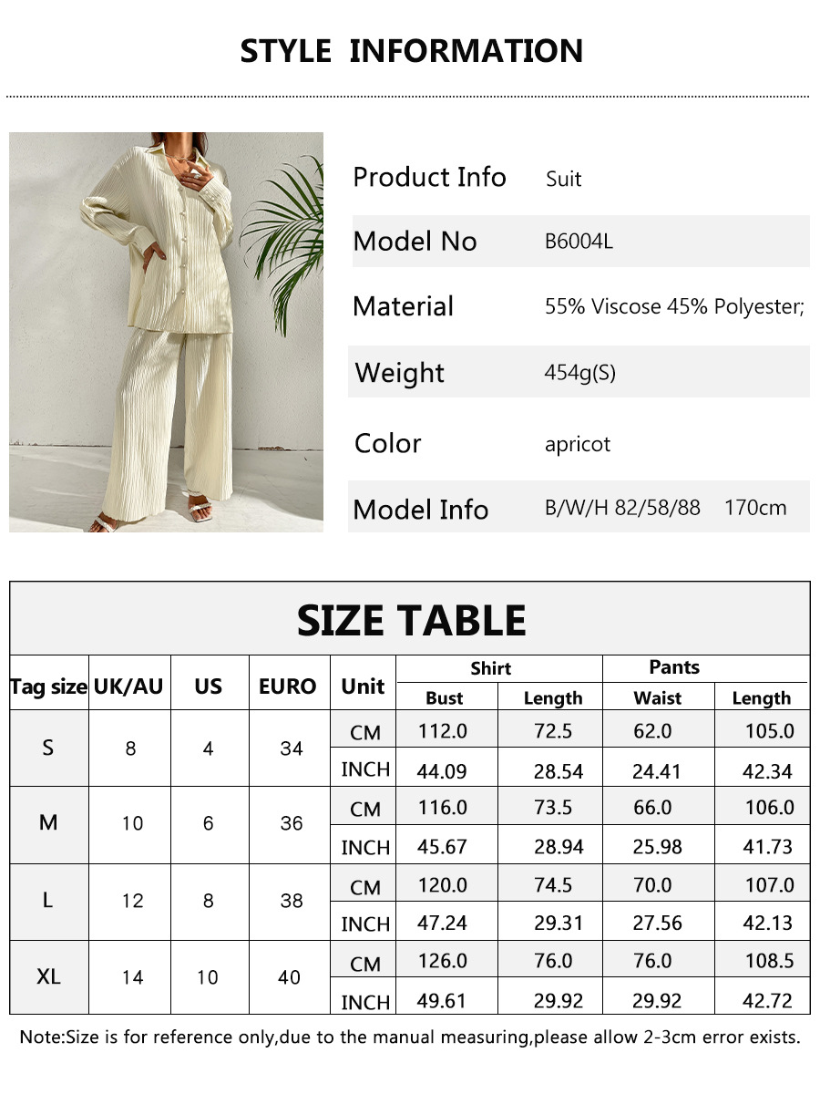 546g Weight Long Sleeve Sleeve Length 4-Way Stretch Fabric, Cotton Silk, Polyester Fabric Type Pant Co-ord Set Sets Type 2 Piece Set Quantity Daily Occasion Breathable Function Regular Fit Fit Type Solid Color Pattern Spring, Autumn Season Women'S Gender Patchwork Design Fashion Style Daily Women'S Fashion Solid Color 4-Way Stretch Fabric Cotton Silk Polyester Patchwork Pant Co-ord Set Pants Sets 无