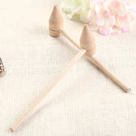 抓周木锤儿童玩具考古小礼物实木工艺品摆件木质荷木槌益智