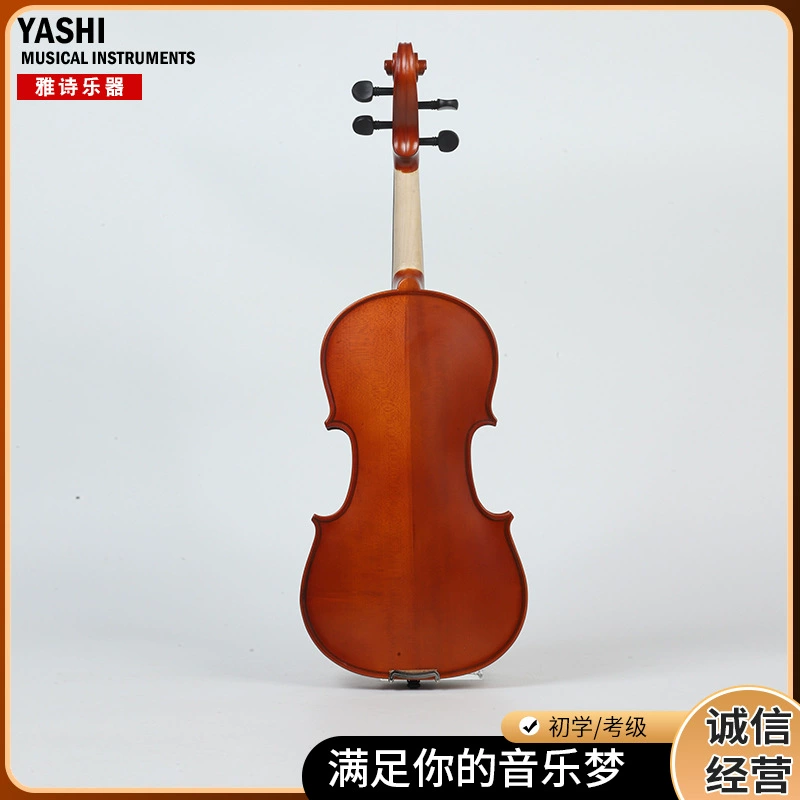 Учебник профессиональной игры на скрипке из натурального дерева для новичков, для детей и взрослых, ручная работа