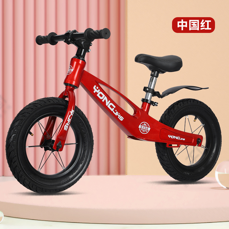 Bicicleta de equilibrio para niños de aleación de magnesio, bicicleta de equilibrio de 12 pulgadas, bicicleta de equilibrio de 14 pulgadas sin pedales, bicicleta de juguete, bicicleta de equilibrio para bebés