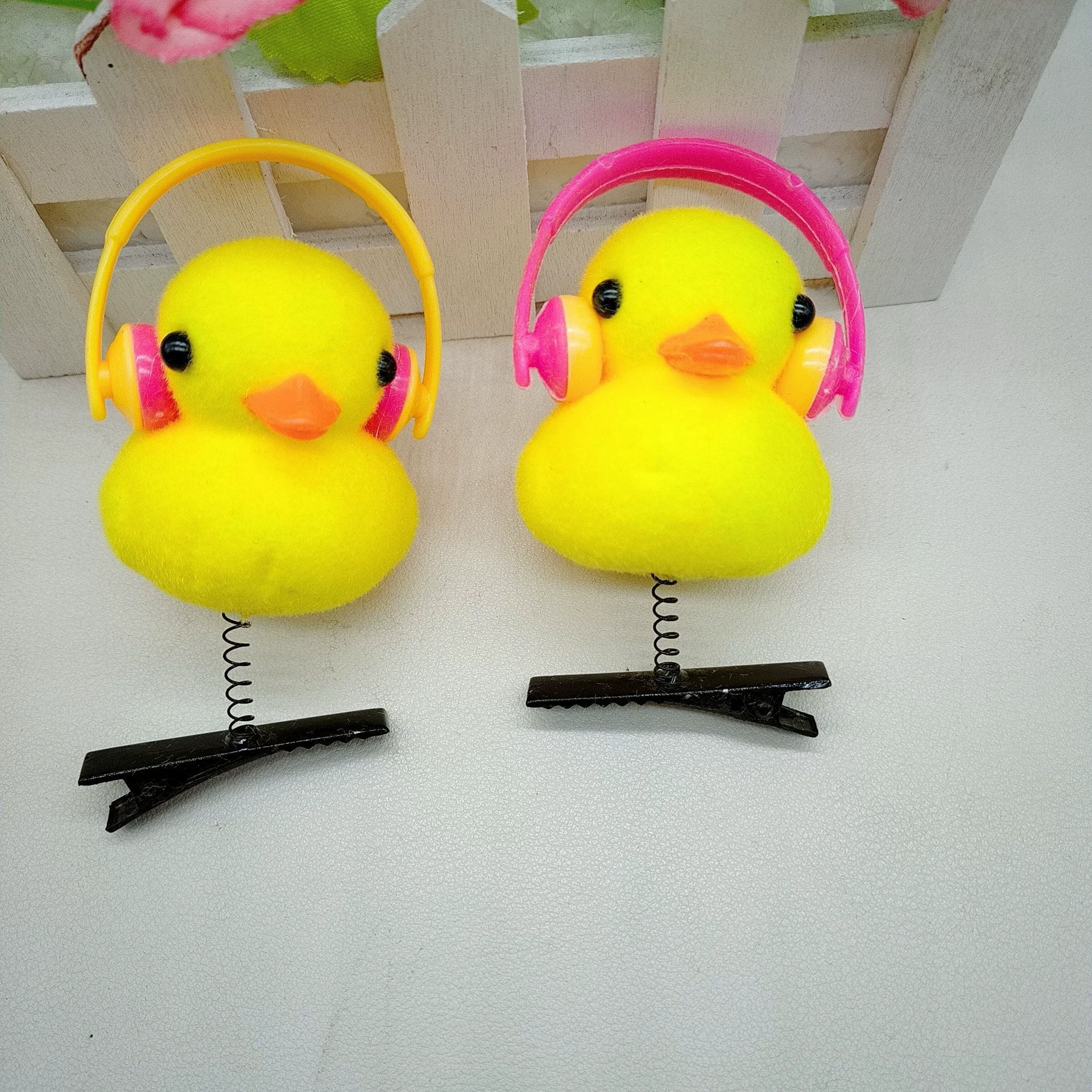Заколки для волос (B.Duck) милые утята-головки и бантики, assorted styles, 10×5×5 см