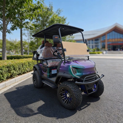 New Electric Golf Cart, Four-Seater Elektrikli qolf avtomobilləri