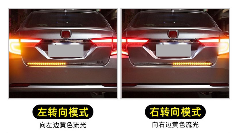 60inch Pickup Truck Light Strip 48 Led Fishbone Tail Light High Brightness Reversing Light Turn Signal Brake Light Led Pickup Truck Tail Box