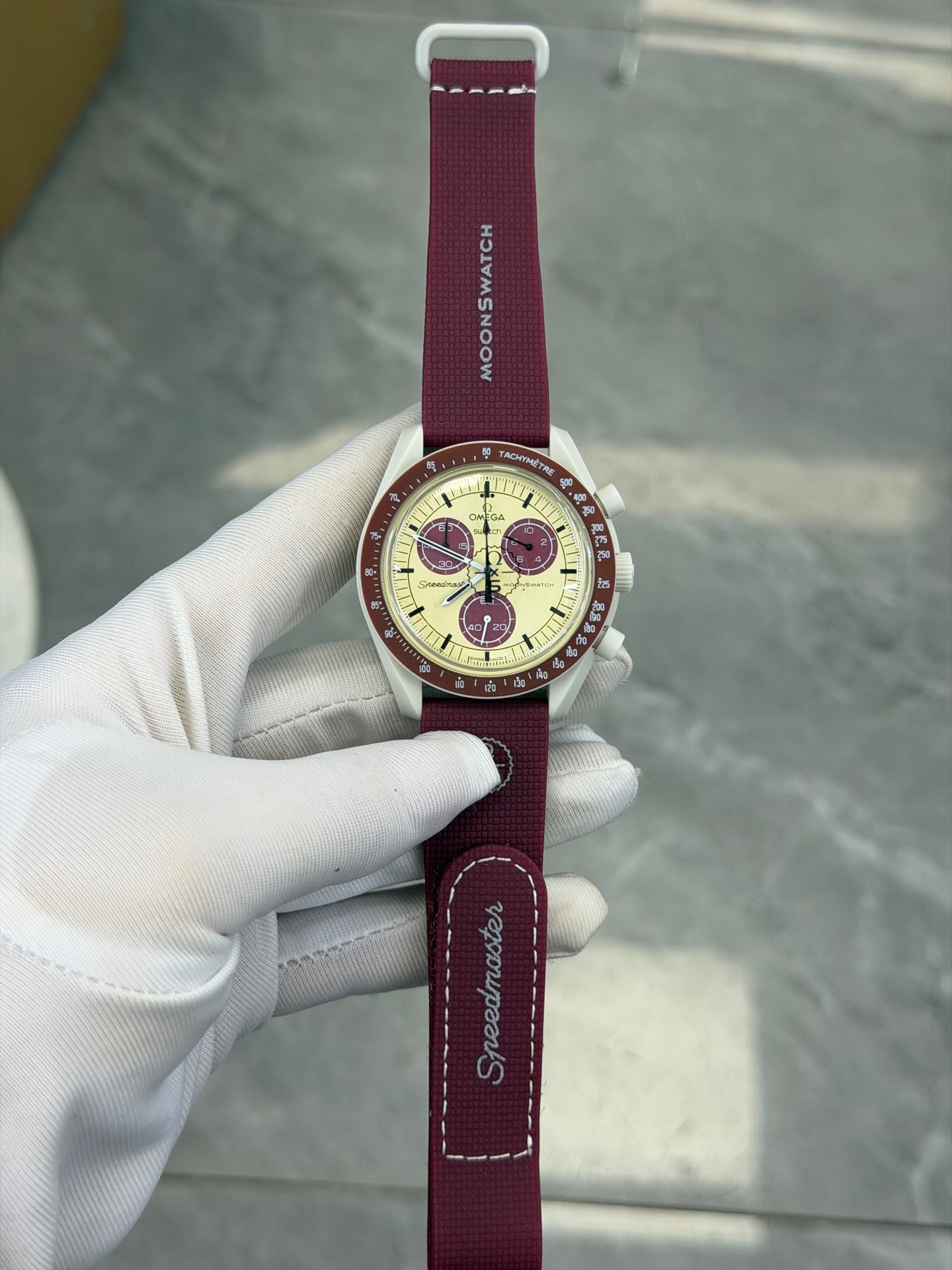 Reloj Cronógrafo de Cuarzo de Seis Agujas de Plástico y Cristal de Zafiro, Impermeable con Luz Nocturna image 8