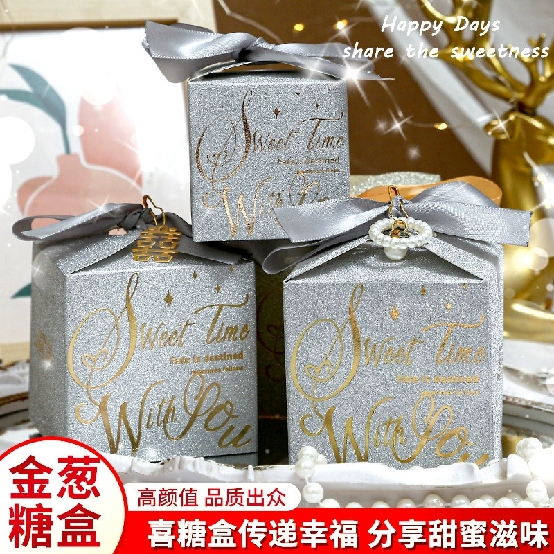 Свадебная коробка конфет в европейском стиле креативный продвинутый стиль простой стиль