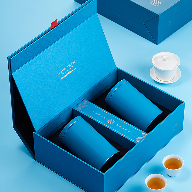 té vacío lata de hierro té blanco retro té verde general caja de regalo vacío caja de embalaje de té a granel árbol antiguo Dianhong Pu 'er caja de té