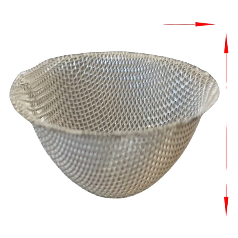 Металлический фильтр для сухой трубы, V-образная сетка, 16/19 мм, аксессуары для труб, сетчатая крышка для горения, крышка из нержавеющей стали 304, сетчатая крышка для фильтра