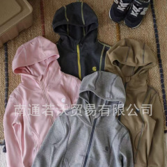【现货】25秋上新 儿童潮卡哈*四色男女童撞色线秋季连帽外套