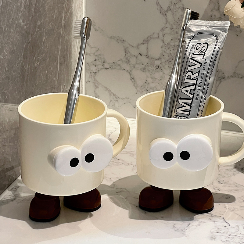 Dekorativ tandborstmugg för studenter och par badrum_voghion.com