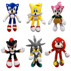 国境を越えたネット赤超音鼠SONICソニクタースナックハリネズミ人形クリエイティブぬいぐるみ
