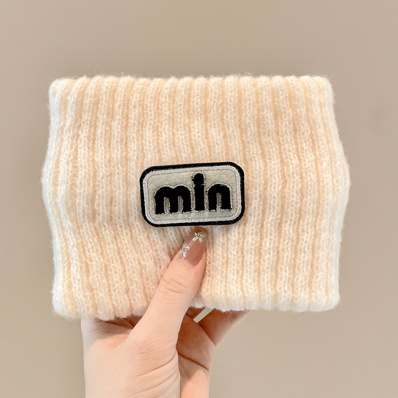 Octubre calentamiento de punto de mes correa de cabello de protección de la frente de mujer toallitas a prueba de viento de moda mes sombrero postparto sombrero de maternidad