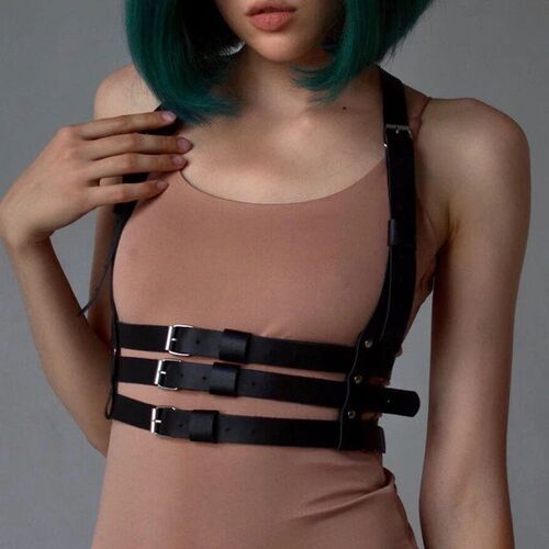Women's Versatile Bondage Leather Corset Belt Punk Body Sexy Accessories Sexy Straps Dropshipping