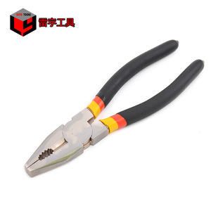Dip Plastic Handle Industrial Grade Multifunctional Crimping Flat Nose Pliers Diagonal Pliers 8inch Wire Pliers 8inch Needle Nose Pliers Vise
