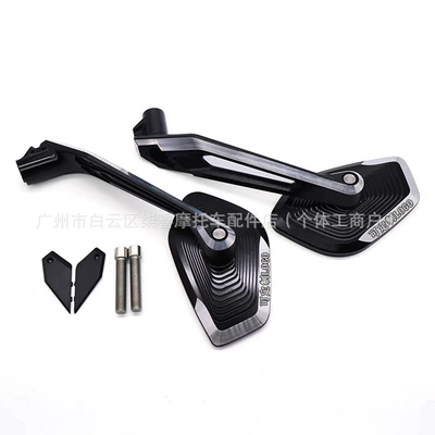 Motorcycle rearview mirror Yamaha XMAX300 NMAX155 motorcycles - 32126-high-quality-cnc-aluminum-alloy-black-pair