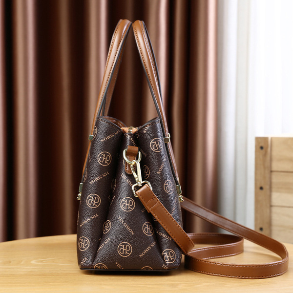 Capacious one-shoulder bag