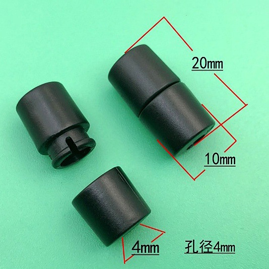 Fábrica directa de botón de seguridad de plástico botón de cuerda de fijación de color botón de conexión cápsula agujero único botón