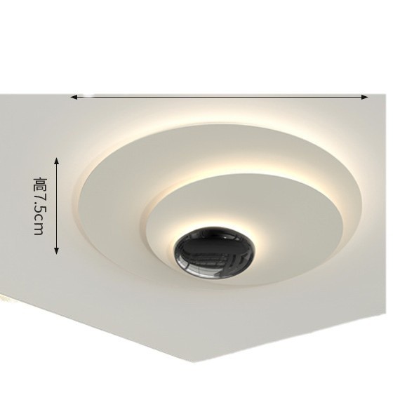 Lámpara de techo creativa y artística moderna, simple y popular, nueva lámpara de dormitorio de estilo crema, lujo y sensación de alto nivel