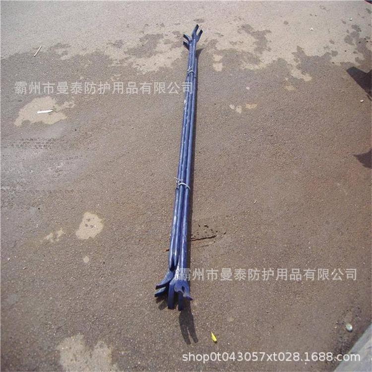 铁路轮胎撬棒碳钢六角拆机撬棍汽修轮胎羊角撬棍六棱起钉器