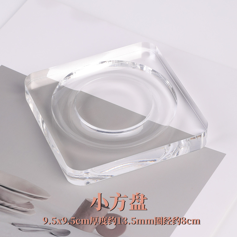 Xiao 無垢材ブレスレットディスプレイプレート手作り diy ジュエリーツールプレート収納プレートジュエリークリスタルプレートジュエリートレイ|undefined