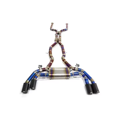 titanium alloy cat-back exhaust – Exhaust pipe