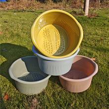 加厚凸点按摩泡脚桶家用塑料足浴盆加高塑料足浴桶学生宿舍泡脚盆