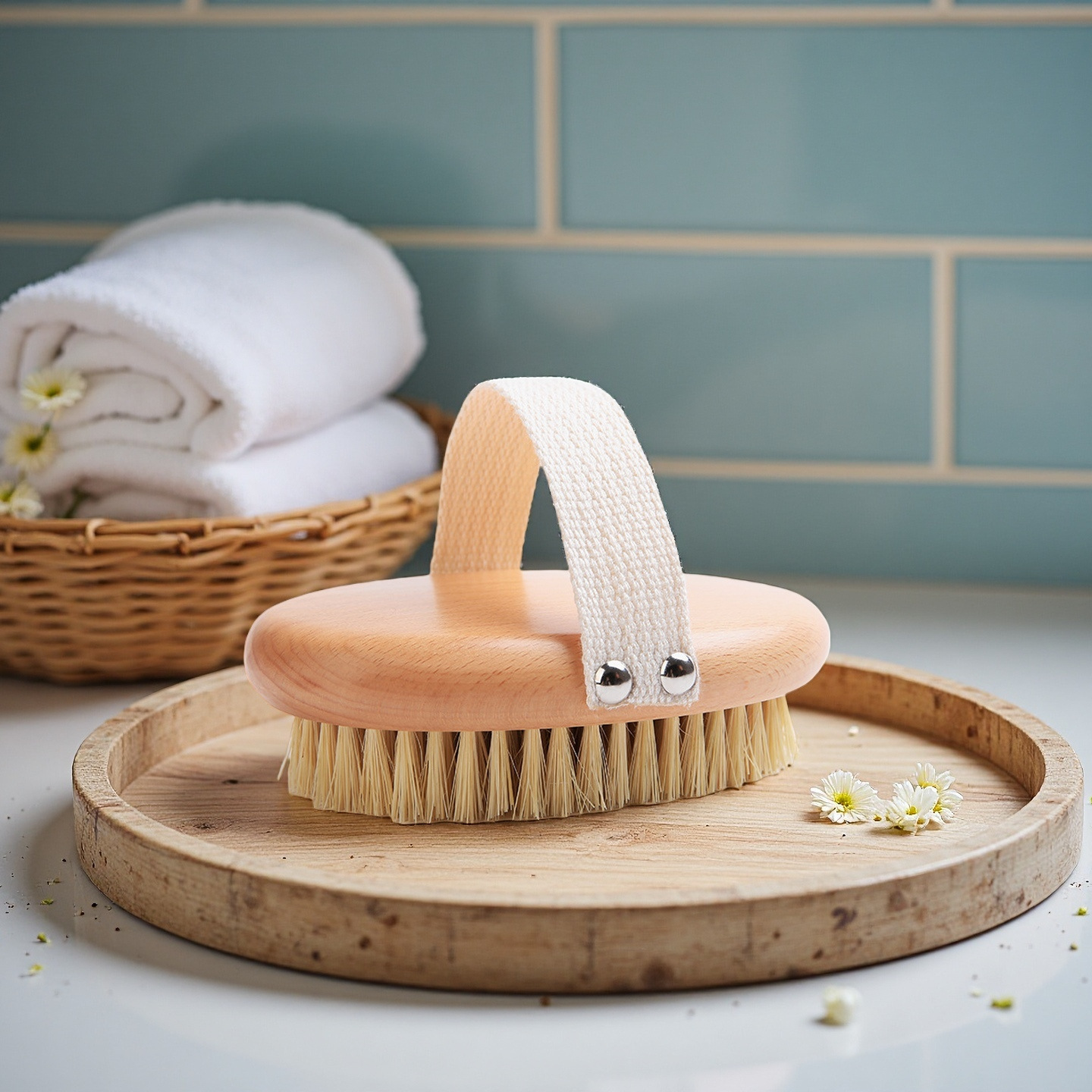 Cepillo de baño de madera maciza explosivo transfronterizo personalizado, cepillo de masaje, cepillo de espalda suave, cepillo de baño, artefacto de baño, cepillo de baño