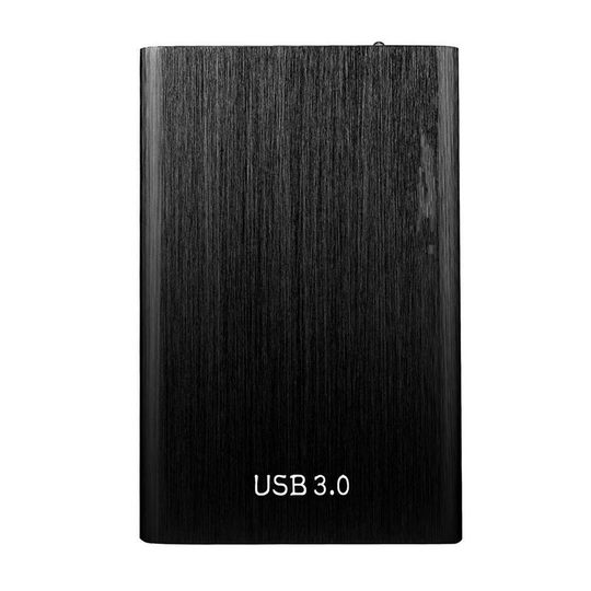 23 years new cross-border portable solid USB3.0 brushed metal 1TB large capacity 8TB/16TB mobile hard disk