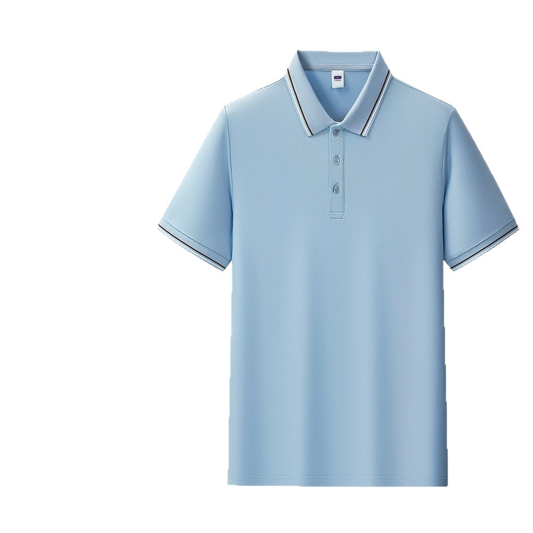 Camisas polo de alta gama personalizadas ropa de trabajo logotipo impresa solapa camiseta cultural de manga corta bordada camiseta de verano bordado
