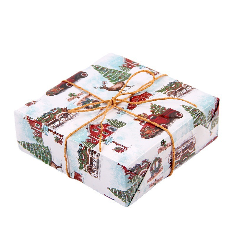 Papel de Regalo Navideño de Amazon 2022, Papel Couché de 80g, Papel de Regalo para San Valentín y Cumpleaños, Diseño Cultural y Creativo al por Mayor