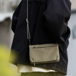 Tl Folding Lightweight Trendy Brand Mountain Casual Storage Shoulder Crossbody Bag Chest Bag Small Bag Mobile Phone Bag Unisex