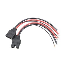 QS9L防打火带电阻公母插头可定制4或6AWG 无人机电池大电流连接线