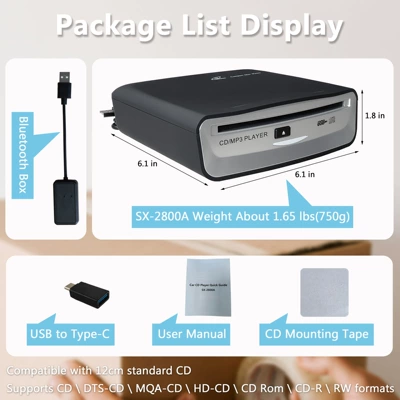 CD optical drive, Car CD player