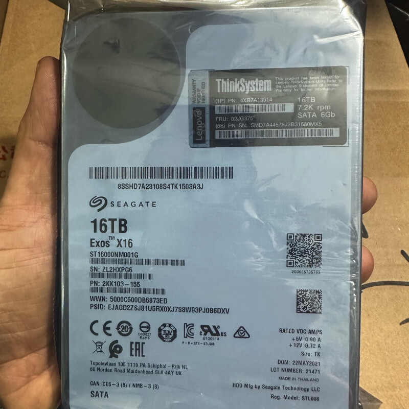 全新原装6T 硬盘 银河6Tb X6 X8企业级sT6000NM00G机械硬盘