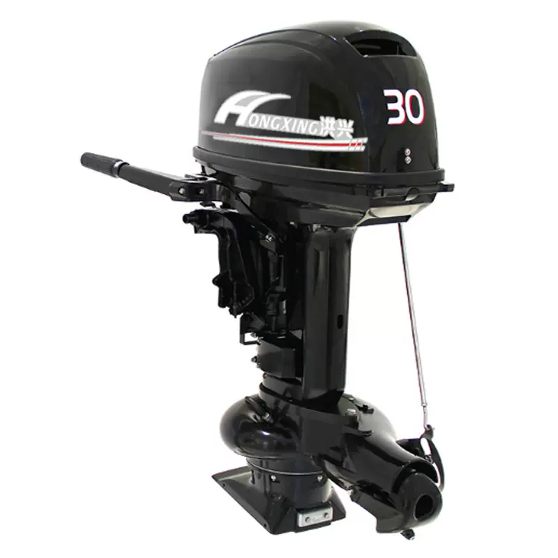 喷气螺旋桨发动机无螺旋桨叶子船外机 充气船用马达冲锋舟船外机