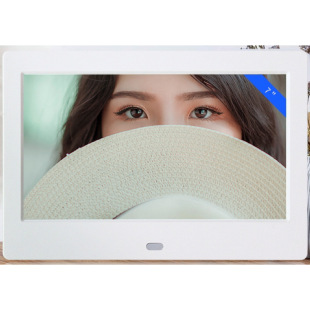 LED Digital Photo Frame 7-inch Electronic Photo Frame Card Playing Video Advertising Machine with Wall Hanging Pictures