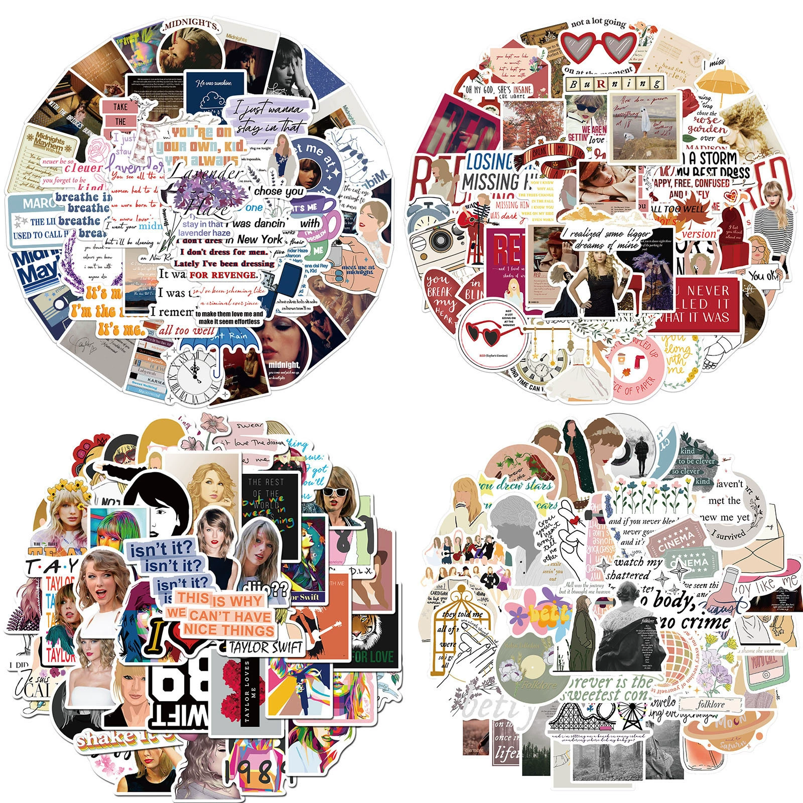 550 Taylor SWIFT Mold Motor New Album Taylorus Veter Stick Paper European and American Star Sticker Mobile Phone