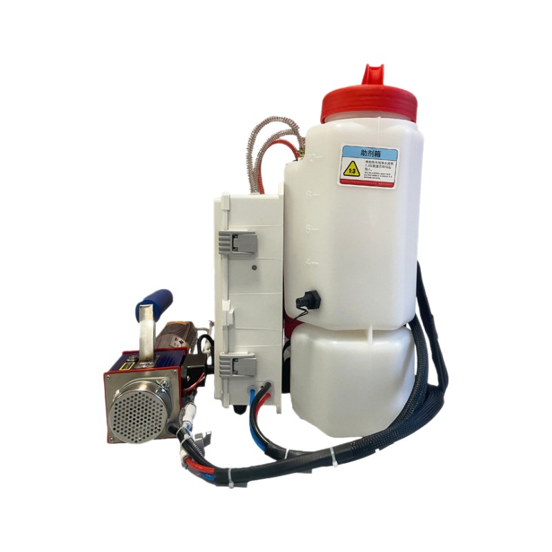 Nuevo tipo transfronterizo huerto máquina de niebla fría invernadero agrícola arroza fruta máquina de pulverización de desinfección máquina de niebla fría al por mayor