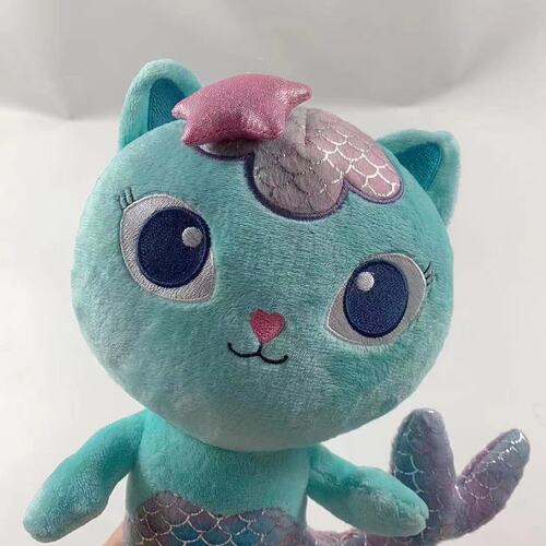 Cross-border Gaby's Dollhouse Mermaid Cat Plush Toy Wholesale