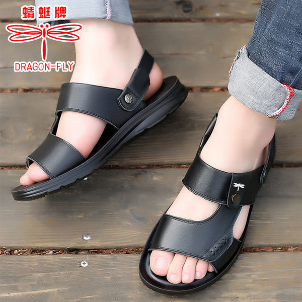 Leather fashionable sandals